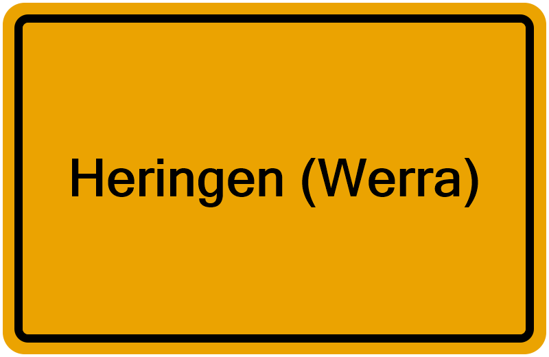 Handelsregisterauszug Heringen (Werra)